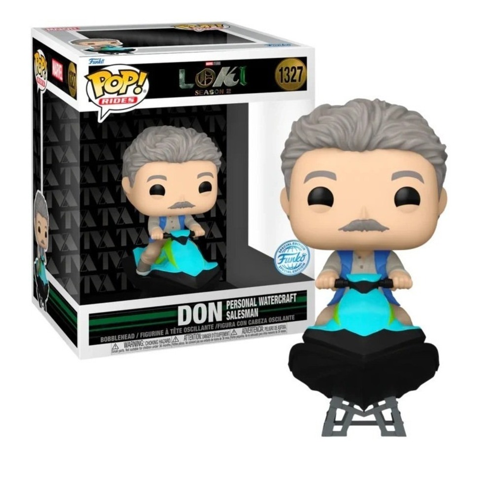 Funko‎ Pop! Rides Deluxe: Marvel - Don Personal Watercraft Salesman Vinyl 1327
